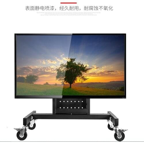 Rolling TV Stand Mobile TV Cart for 32-65 inch Plasma Screen LED LCD Curved TVs - with Mount for Universal with Wheels