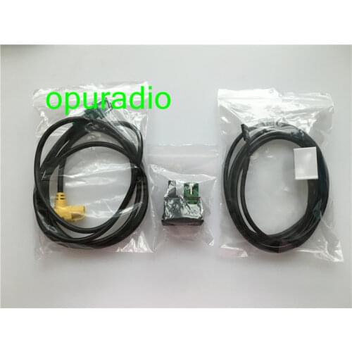 High Quality Car USB AUX Audio Cable Switch Plug for VW Passat B6 B7 CC Touran POLO Facelift RCD510+/310