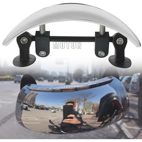 Motorcycle 180 Degree Safety Rearview Mirror Give Full FOR Husqvarna Svartpilen 401 / Vitpilen 401 HYOSUNG GT125 GT250R GT650R