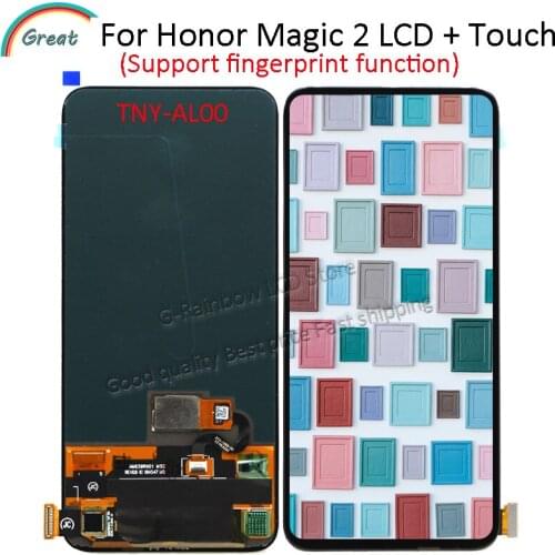 6.39" For Honor Magic 2 LCD TNY-AL00 Touch Panel Screen Digitizer Assembly Replacement For HUAWEI Honor Magic 2 Display