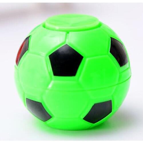 2019 50mm D Fidget Football Fingertips Finger Gyro Spinner Stress Relief Toys Footballs Top Game Gifts For Children Christmas
