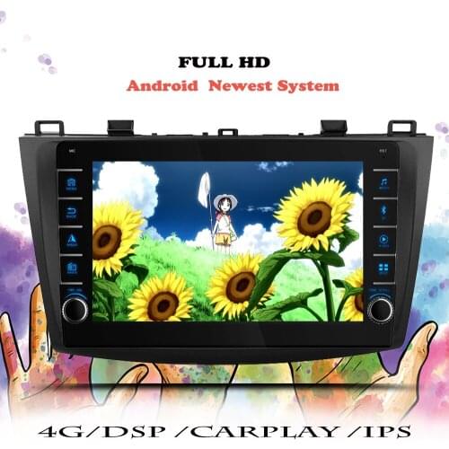 Android 10 IPS Auto Car Radio For Mazda 3 2010 2011 2012 2013 maxx axela Multimedia Player Navigation GPS 2din DVD Tape Recorder