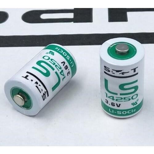 20PCS ls14250 3.6v PLC automatic industrial control equipment nc machine meter gas meter probe lithium battery LS14250