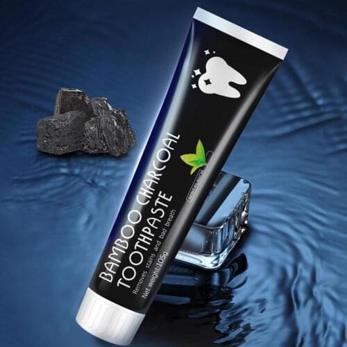 Bamboo Black Toothpaste Teeth Whitening Deep Clean Charcoal All-purpose Teeth Whitening The Black Toothpaste Oral Care Products