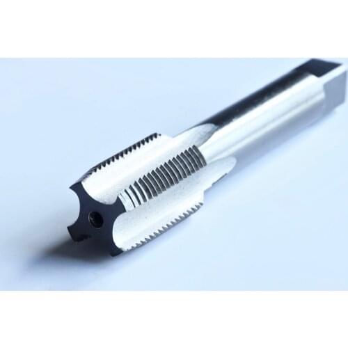 Free shipping of 1pc Whitworth screw tap 1-8BSW straight flute HSS 6542 made tap for steel metal iron aluminum threading