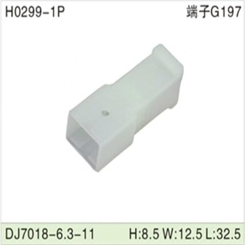 Free shipping 2000 pcs Car Electronics & Motorcycle Accessories & Parts DJ7018-6.3-11 6.3mm 1Pin for Tyco automobile connector