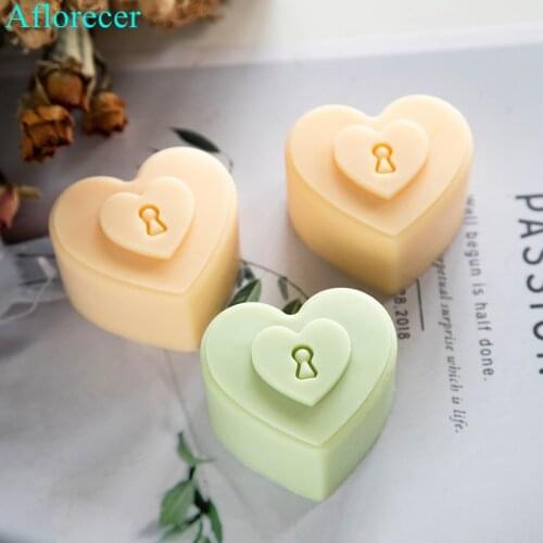 Big Heart Shape Cake Silicone Form For Mousse Cake Heart Wedding 3D Silicone Molds Cake Decorating Tools Bakeware Dessert Moulds