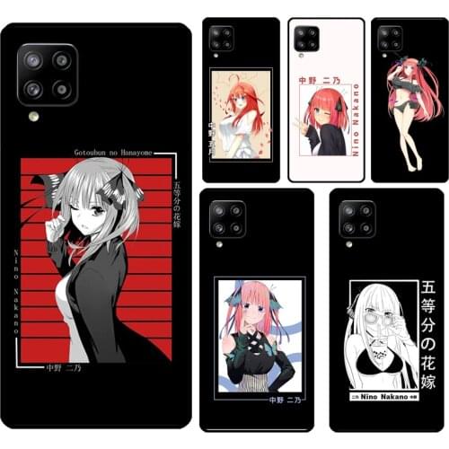 Nakano Nino Gotoubun no Hanayome Case For Samsung A12 A32 A42 A52 A72 A71 A51 A41 A31 A11 A70 A50 A40 A30S A02S A20e A21S