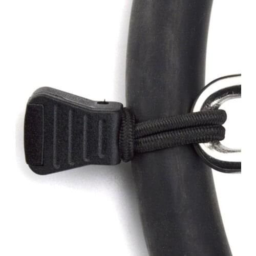 Scuba Diving Hose Retainer Rope Clip Holder Elastic Rope Bungee S6N7 Diving Snorkel Attachment Rope