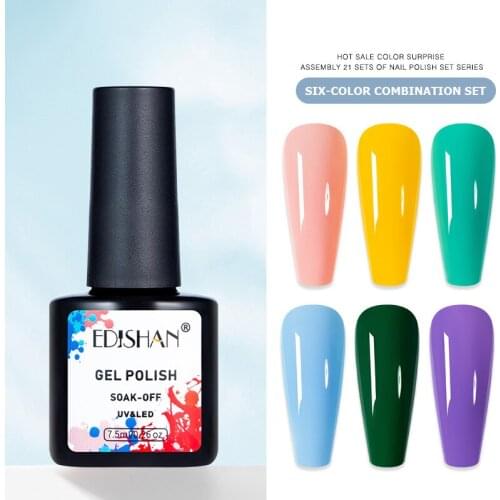 Nail Gel Polish For Manicure Tools 21Colors Gel Nails Design Need Nail Lamp UV Gel Varnish For Nails Art Painting