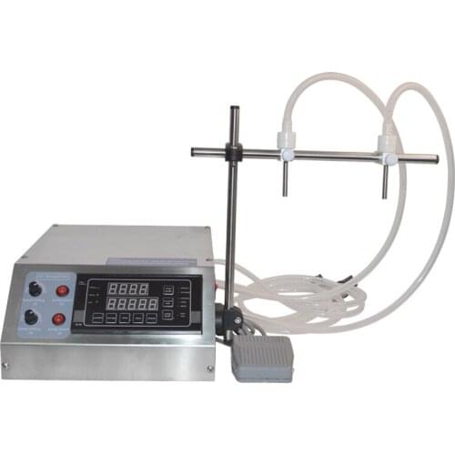 GZL-50-2 filling machine pump liquid filling machine (3-4000ml) for perfume sauce milk 4L /min per head