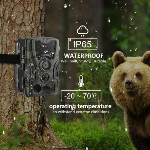 HC801A 20MP Wildlife Surveillance Camera photo trap hunt Hunting Trail Camera Night Vision Wild game night animal thermal photo