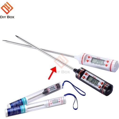 Mini Electronic LCD Digital Thermometer Pen Instruments BBQ Meat Food Kitchen Cooking Weather Station Probe Sensor Thermometer
