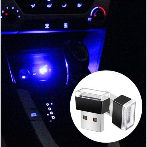 Mini LED Car Light Interior USB Atmosphere Light Decor Lamp for Jeep compass renegade cherokee patriot wranglert