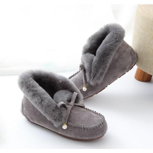 New Arrival Moccasins Loafers Soft Genuine Leather Leisure Flats Driving Casual Shoes 2020 Women Shoes 100% Natural Fur Shoes