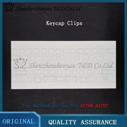 New Complete Full Set A1706 A1707 Scissor Clips Hinge For Macbook Pro Retina 13 '' 15 '' Touchbar Keyboards Keycaps Key Cap Repa