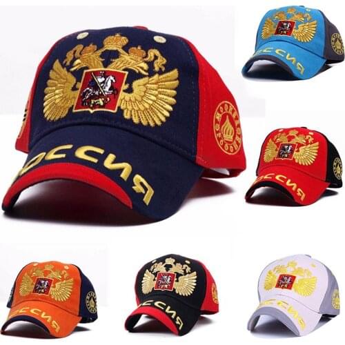 Russia Cotton Baseball Cap Snapback Hat Sun Bonnet Casual Cap Man Woman Hip Hop Snapback Caps