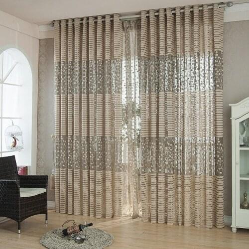 Curtain window yarn Modern simple Accord screen yarn breathable light yarn living room bedroom dedicated custom wholesale