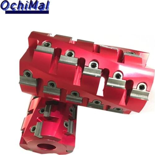 Spiral cutter head,moulder cutter head for 4-side moulder machine,double side planer machinee ,joint,wood thickness