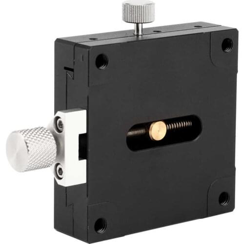 X Linear Stage Gear Sliding Stage Aluminum Alloy 60 X 60mm Table Size X Manual Linear Stage Manual Slide Sliding Table for