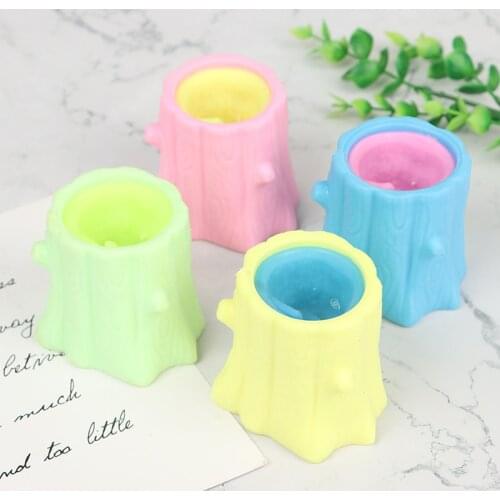 Funny Push It Fidget Flying Mouse Cup Squeeze Toy Antistress Evil Squirrel Pops Mini Mouse Hand Toys For Kids Adults