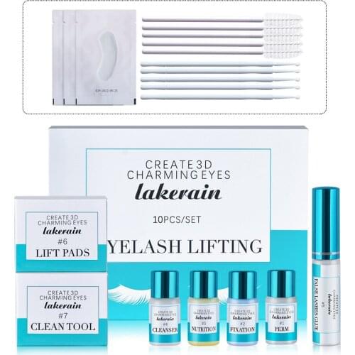 Perm Eyelash Set Eyelash Cold Perm Eyelash Keratin Simple Perm Set lash lift kit makeup lash lift