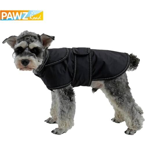 Winter Dog Clothes for Large Dogs Clothing Adjustable Dogs Black Coat Warm Waterproof Durable Removable Detachable Pet Jacket