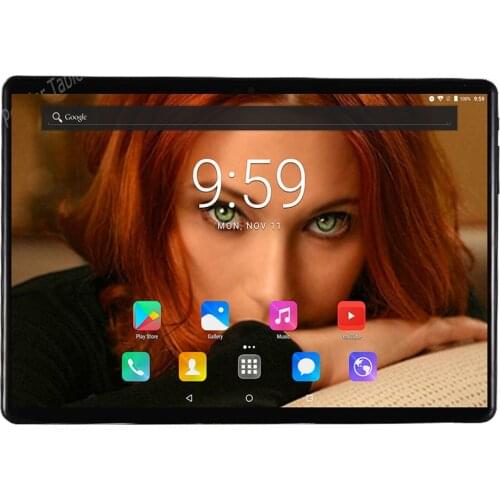 Super Tempered Glass 10 inch Tablet PC Android 9.0 3G WCDMA Tablet 2GB RAM 32GB ROM Dual SIM IPS 1280*800 Tablets 10 10.1+Gifts