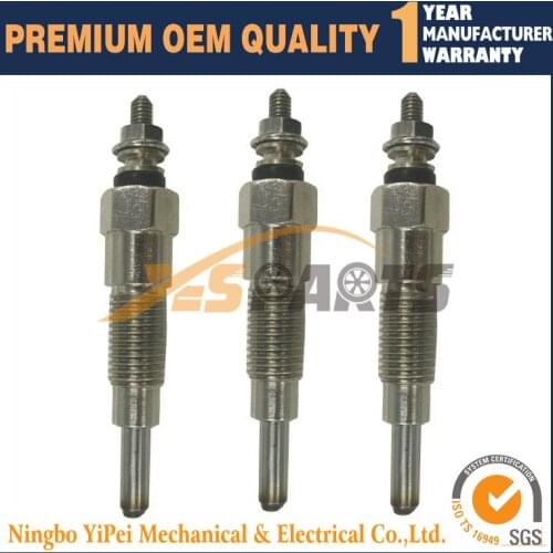3pcs New Glow Plug for Kubota D640