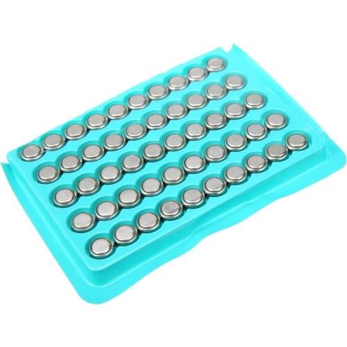 50Pcs 1.5V AG3 Button Cell Batteries LR41 SR41 Lithium Battery Watch Button Coin Cell Battery For Toy Smart Watch Calculator