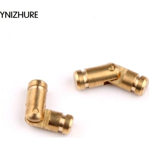 50pcs/lot 4*15mm New Wholesale Hardware Furniture accessories Brass Hinge Wooden Gift Jewelry box hinges Free shipping
