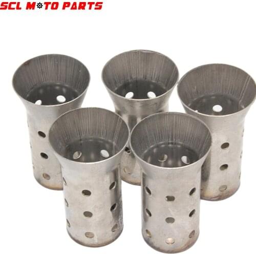 ALconstar-Motorcycle 50.8MM Universal Exhaust Muffler Adjustable Silencer DB Killer Silencer For Racing Street Bike Scooter