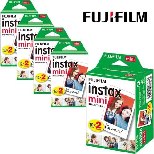 1-100 Sheets Instax Mini White Film For Fujifillm Instax Mini 11, 9, 8, 7s Camera For SP-1 SP-2 Printer