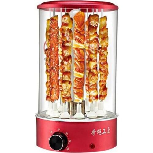 Smokeless Kabob Machine Automatic Kabob Maker 12 Hole Barbecue Tools BM-L-12B