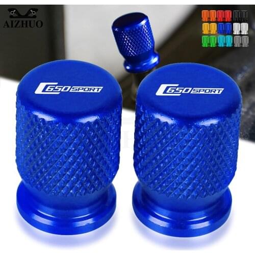 C600 C650 SPORT Motorcycle Accessories CNC Vehicle Wheel Tire Valve Stem Caps Cover Universal FOR BMW C650SPORT 2015 2016 2017