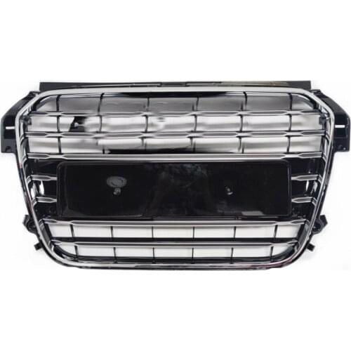 Piano Black Car Front Bumper Grille Grill for Audi A1/S1 Grill 2010 2011 2012 2013 2014
