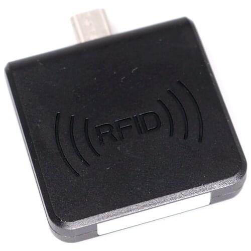 Non Driver Mirco USB 13.56MHz IC Card Reader ISO14443A Universal NFC Reader for Android Phone 16Hex