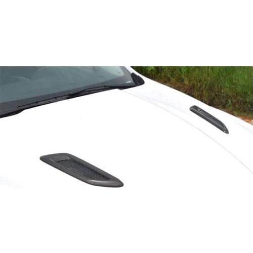 Carbon Fiber Engine Hood Cover Air Outlet Trim For Benz C63 E w204 w205