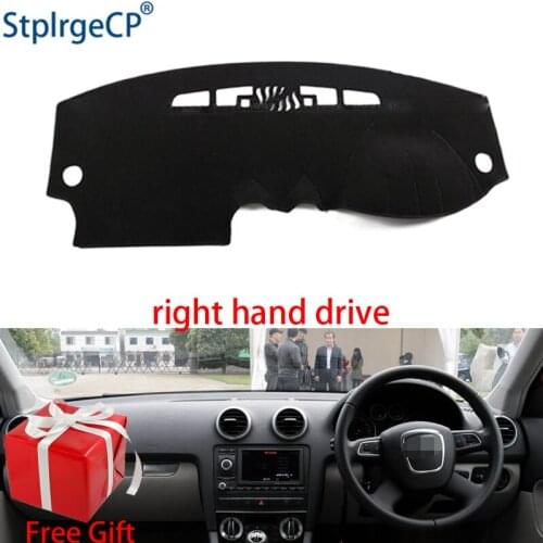 Car Dashboard Cover Mat for AUDI A3 2004 2005 2006 2007-2013 Right Hand Drive Dashmat Pad Dash Mat Covers Dashboard Accessories