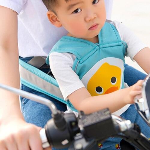 Child Motorcycle Seat Belt Kids Riding Safety Harness Protect Children From Falling Babys Position Balance Strap High Quality