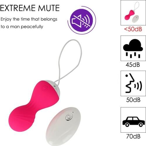Sex Toys Wireless Remote Kegel Ball Vagina Shrink Tight Exercise Vibrator Egg Vagina Ball Clitoris Stimulator Vibrator for Women