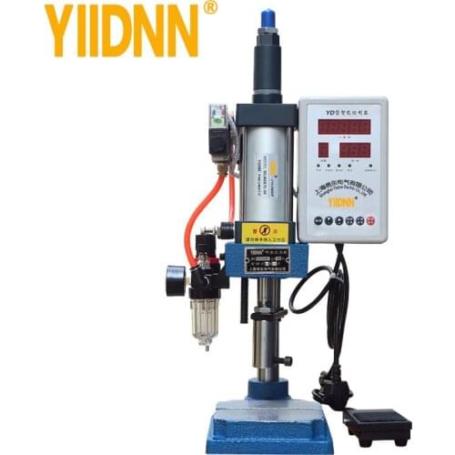 CE Certification 200KG Small Pneumatic Hole Punchers for Handicrafts Manual Press Punching Machine for Eyelet YDQD-63