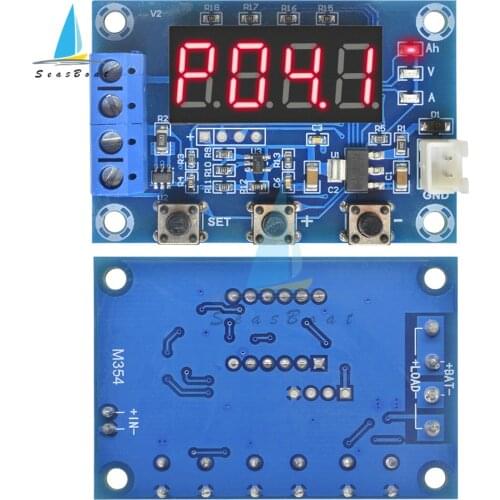 XH-M354 Battery Capacity Tester Li-ion Lithium Battery Power Supply Test Module LED Digital Display DC 7-15V