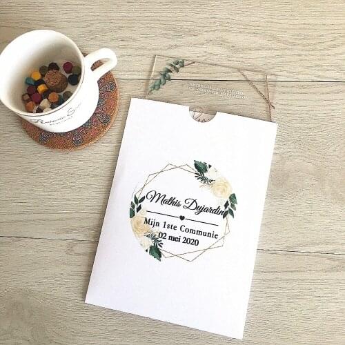 Free shipping 2019 hot sale custom personalized printing with couple photos clear acrylic wedding invitation card,menu card