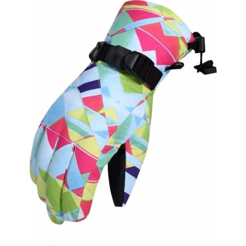 2019 high-quality outdoor ski gloves female windproof waterproof warm mountain climbing riding womens gloves free shipping