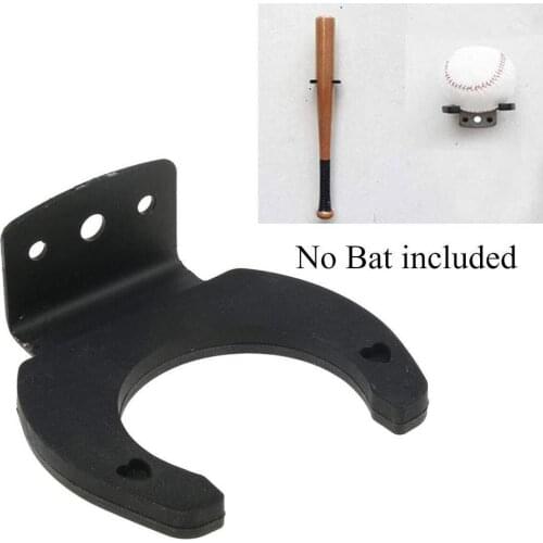 1 Set Baseball Bat Display Holder ABS Wall Mount Rack Bat Accessories Mounting With Display Stand Holder Baseball Kit Baseb W9N2
