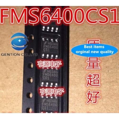 30pcs 100% orginal new real stock FMS6400 FMS6400CS1 dual channel video driver packages