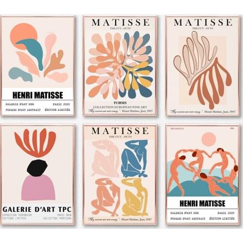 Matisse Dove Flowers Naked Woman Abstract Wall Art Canvas Painting Nordic Posters And Prints Wall Pictures For Living Room Decor