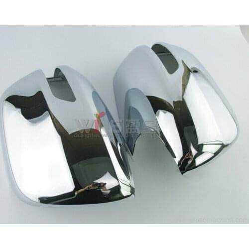 2016 2017 2018 Accessories For Toyota Land Cuiser 200 LC200 Chrome Side Wing Door Mirror Cover Car Styling Decoration