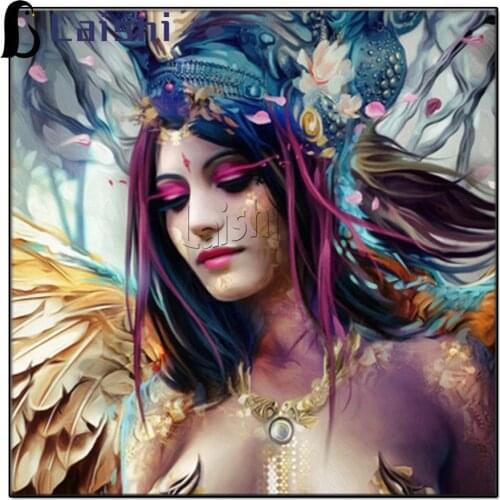 Diamond Painting Cartoon game character Butterfly Eye Flower Diamond Painting Round Rhinestone Diamond Painting Embroidery